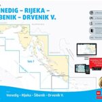 Sportbootkarten Satz 7: Adria 1 (Ausgabe 2023/2024): Venedig - Rijeka - Sibenik - Drvenik V.  